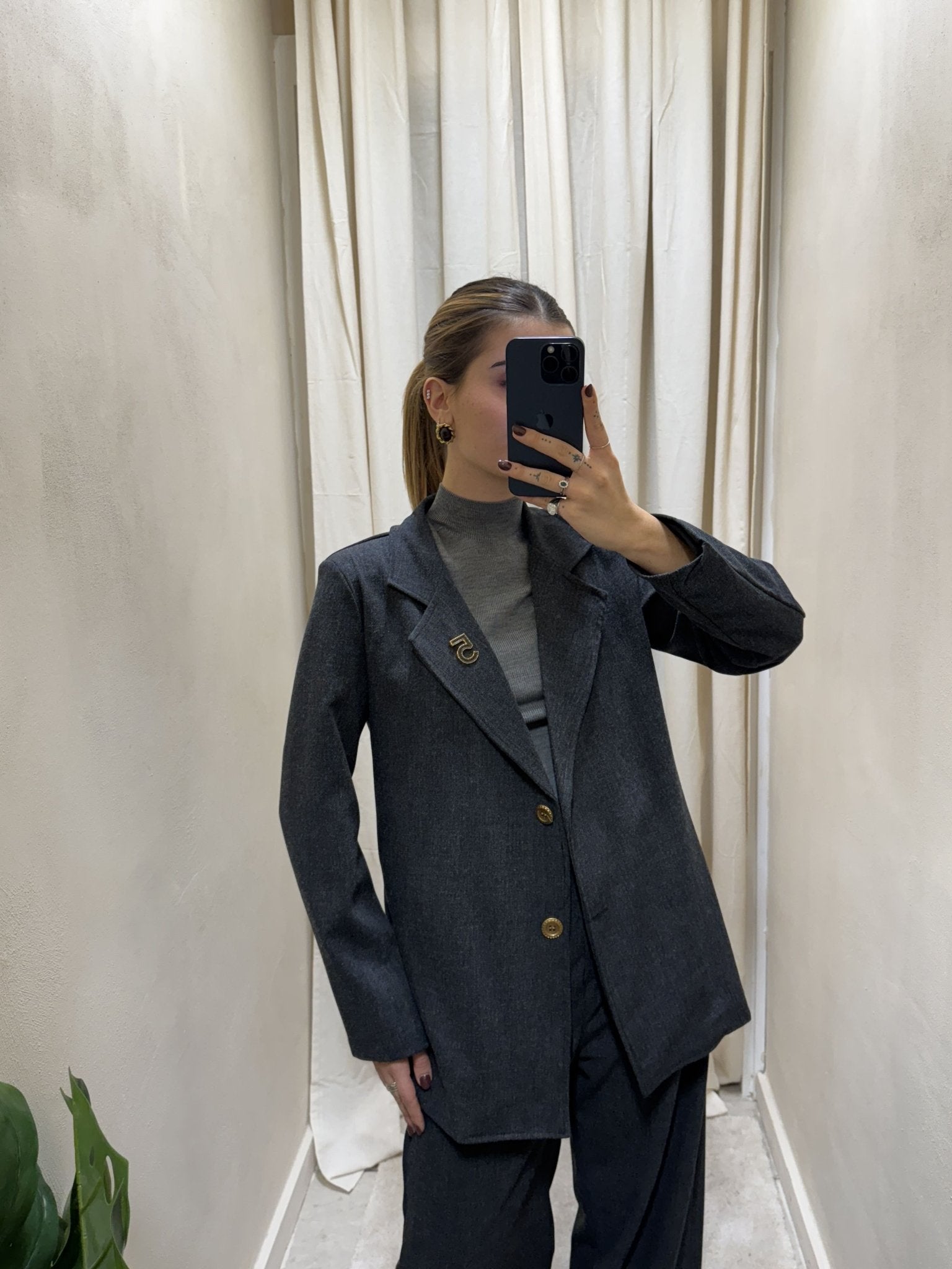 Giacca monopetto con spille MyD - GiuGiò | Shop online