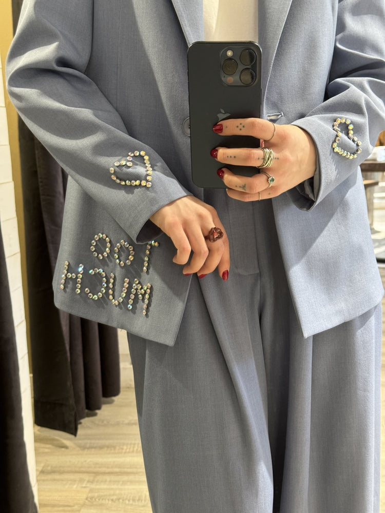 Giacca monopetto con strass TOO MUCH Susy Mix - GiuGiò | Shop online