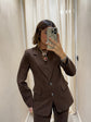 Giacca monopetto in cupro Please - GiuGiò | Shop online