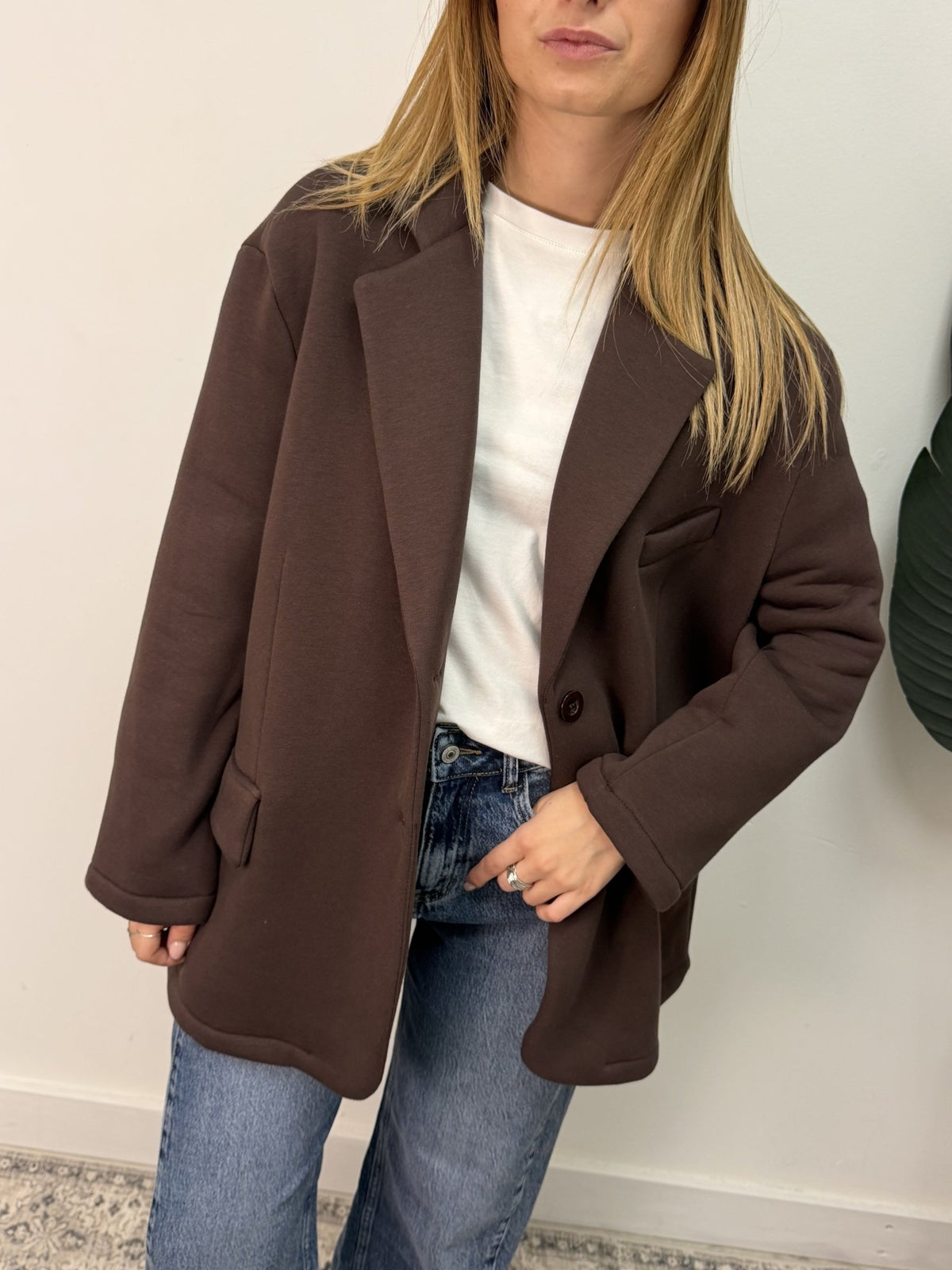 Giacca over felpata MyD - GiuGiò | Shop online