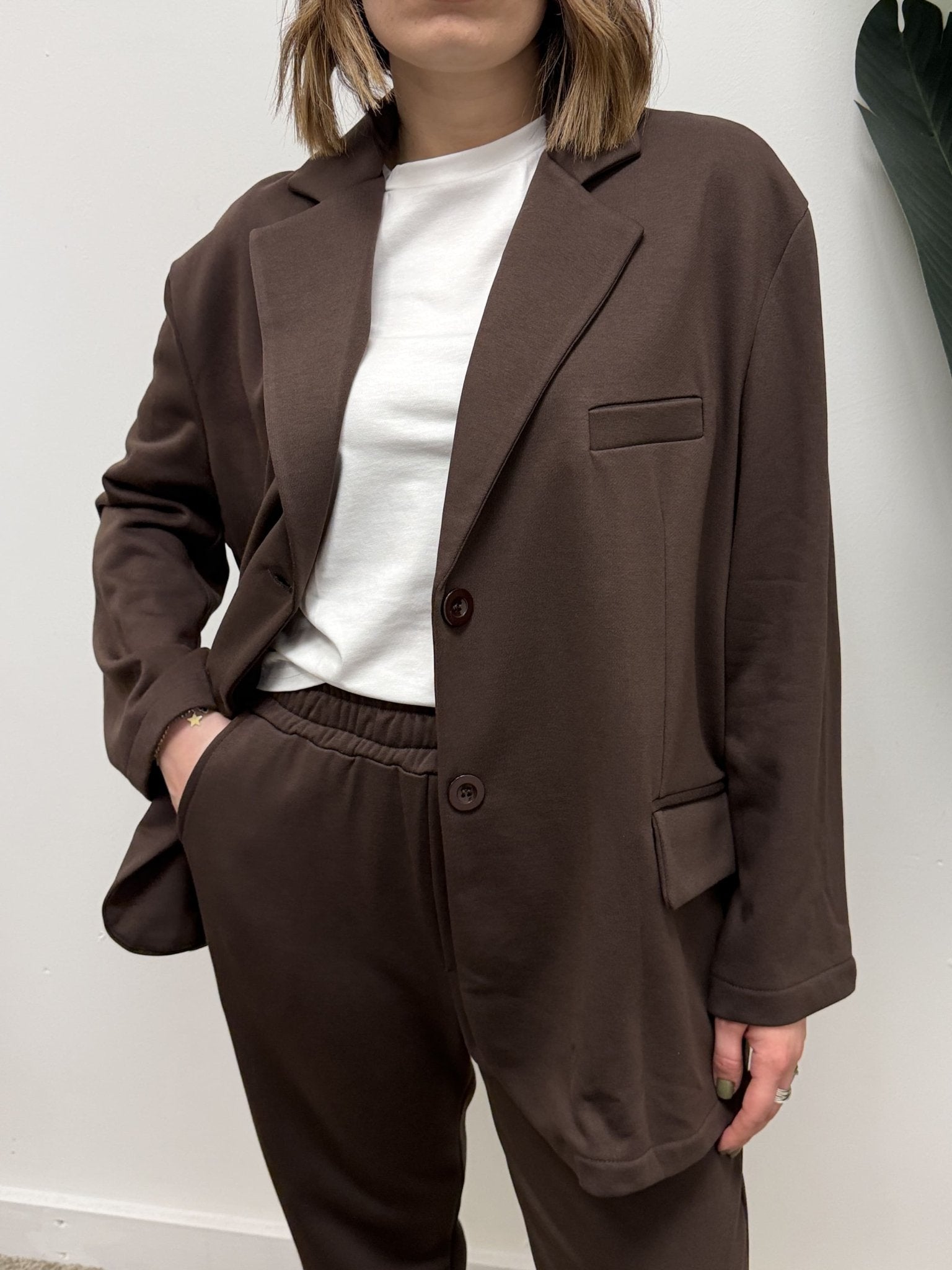 Giacca over in felpa garzata MyD - GiuGiò | Shop online