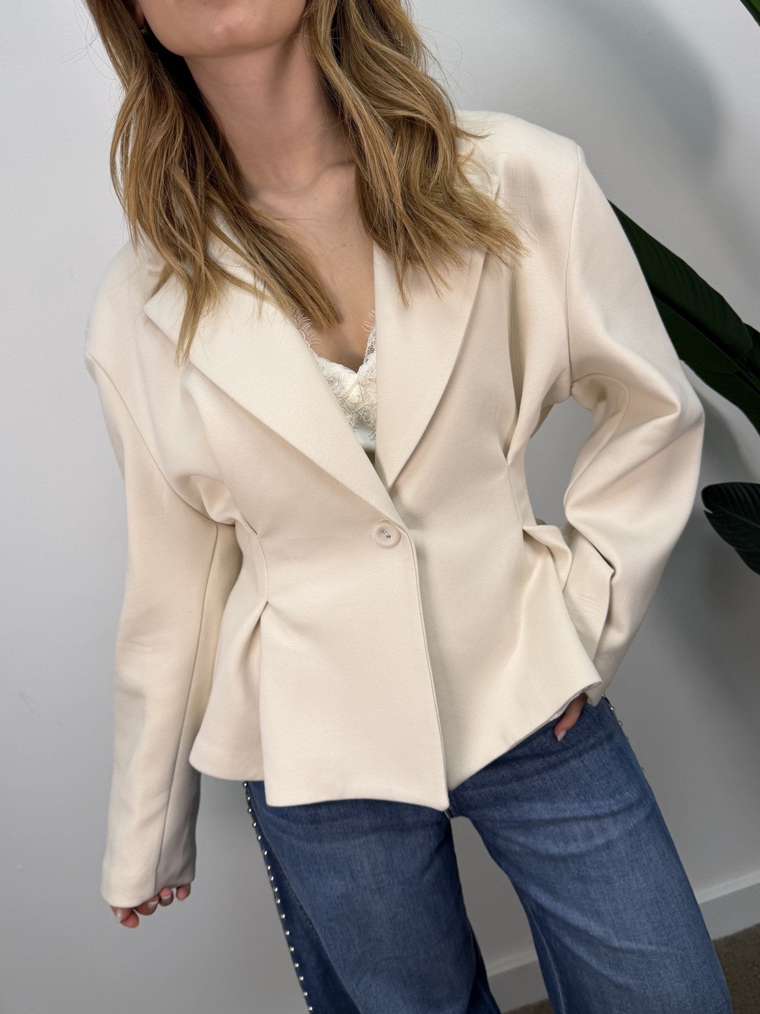 Giacca punto Milano strizzata in vita HaveOne - GiuGiò | Shop online