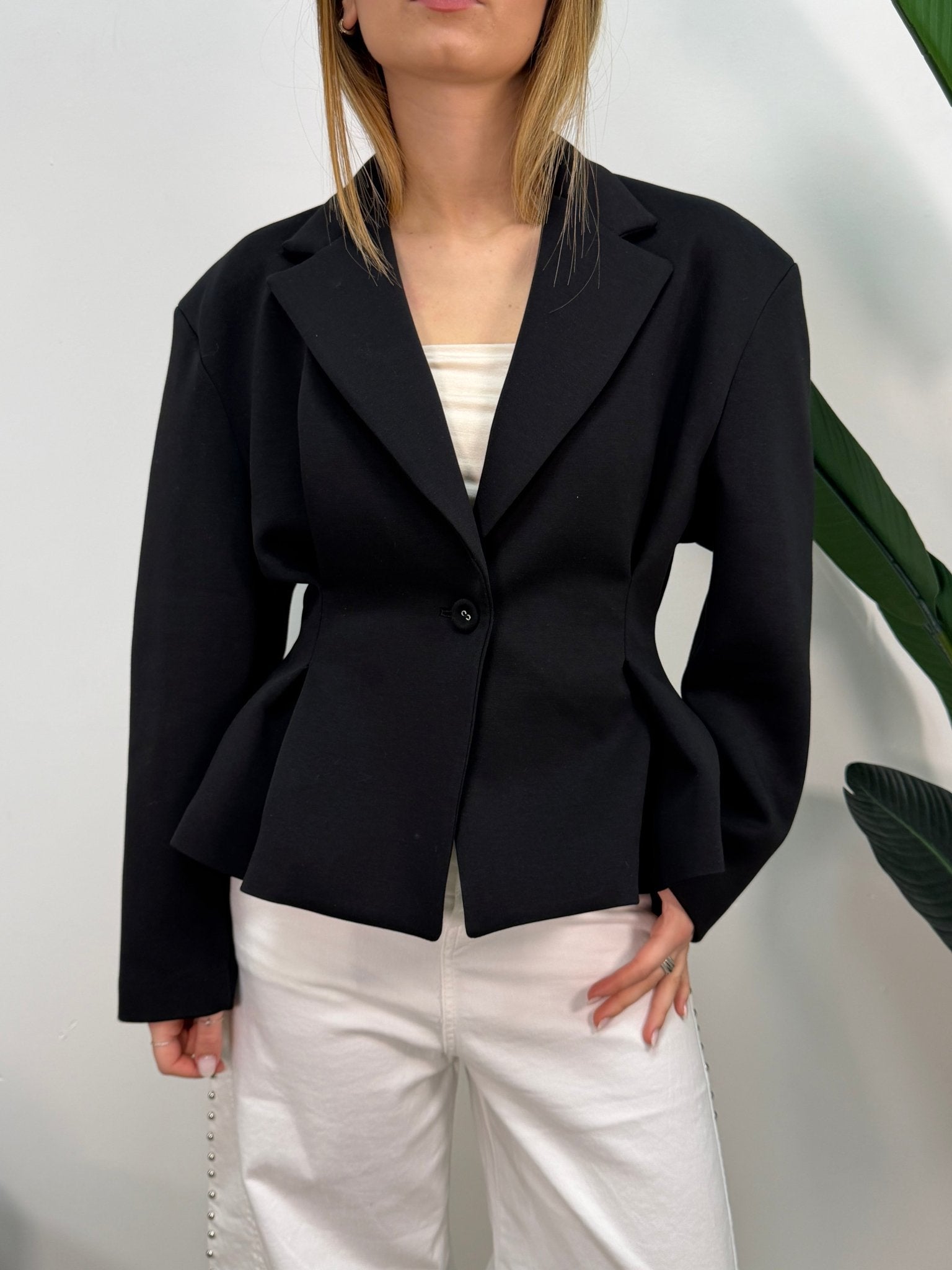 Giacca punto Milano strizzata in vita HaveOne - GiuGiò | Shop online