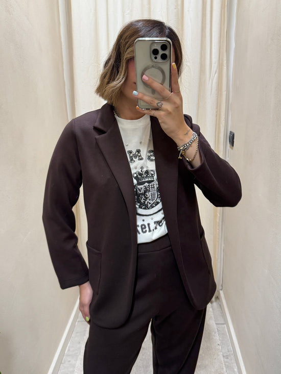 Giacca sciallata in punto Milano Myd - GiuGiò | Shop online