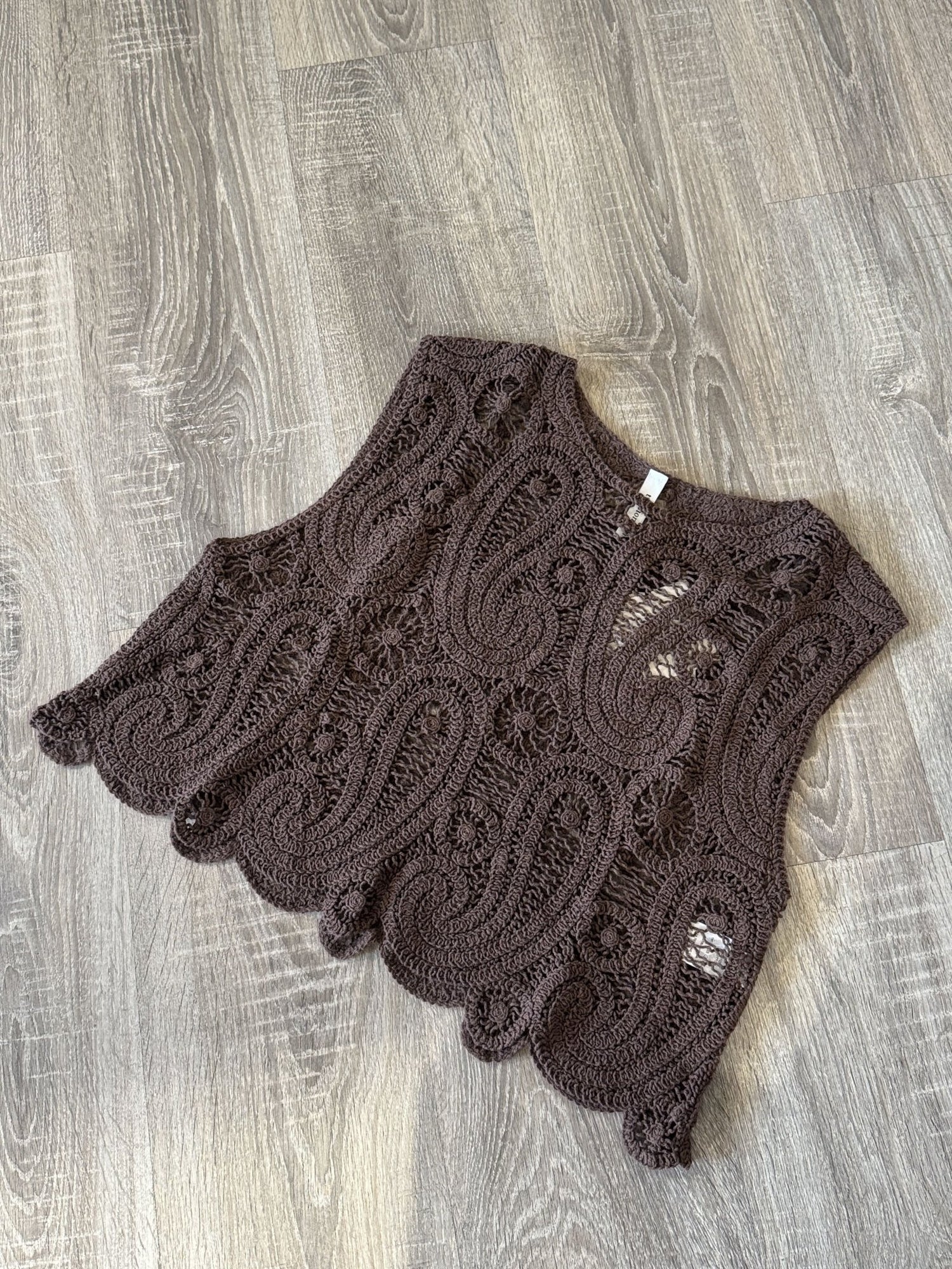 Gilet canotta in crochet Tensione In - GiuGiò | Shop online