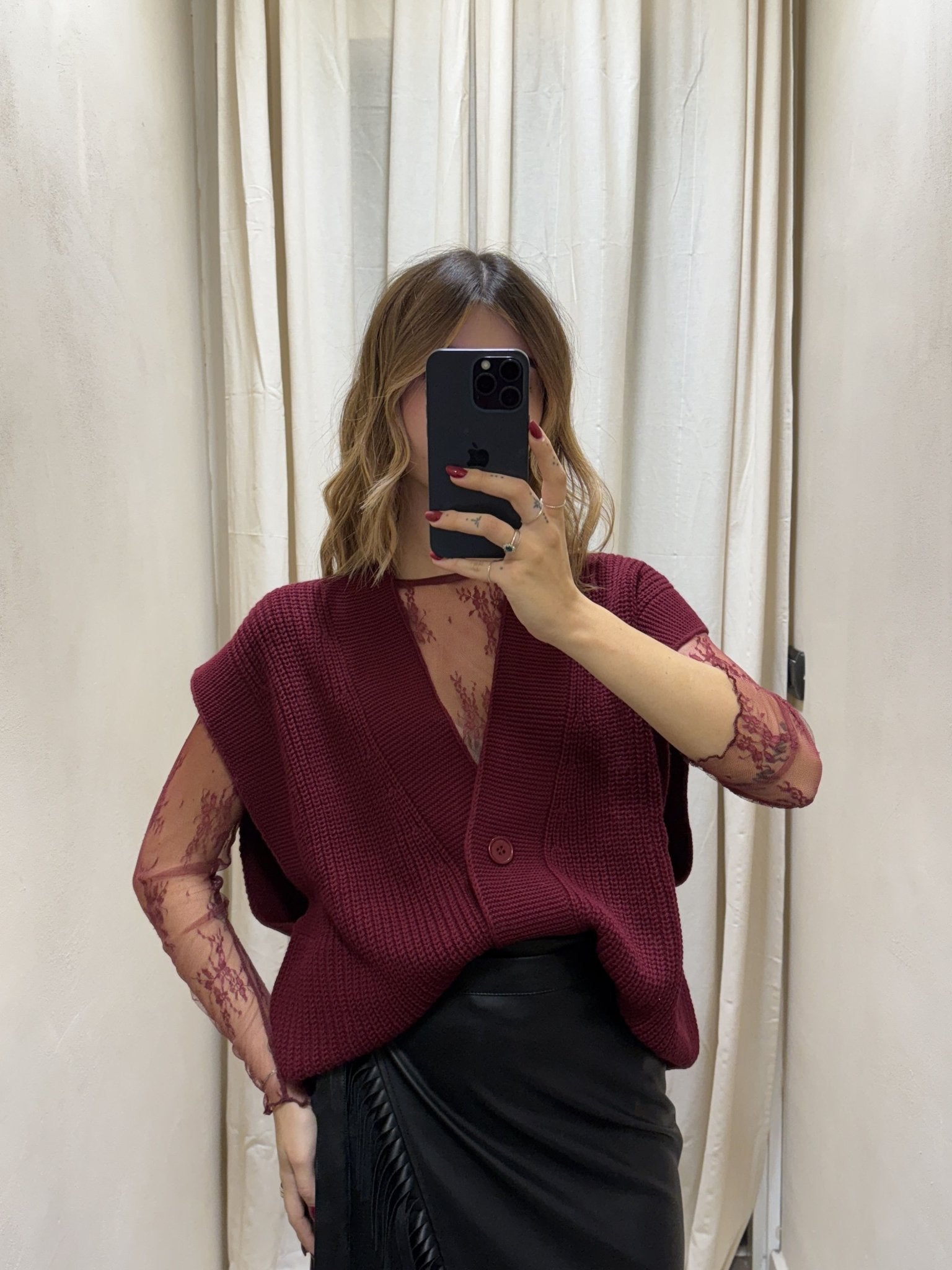 Gilet cardigan a costa inglese Susy Mix - GiuGiò | Shop online