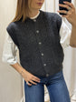 Gilet cardigan a trecce in maglia Please - GiuGiò | Shop online