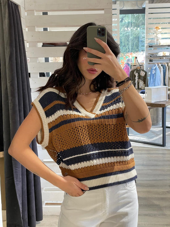 Gilet in filo di cotone Please - GiuGiò | Shop online