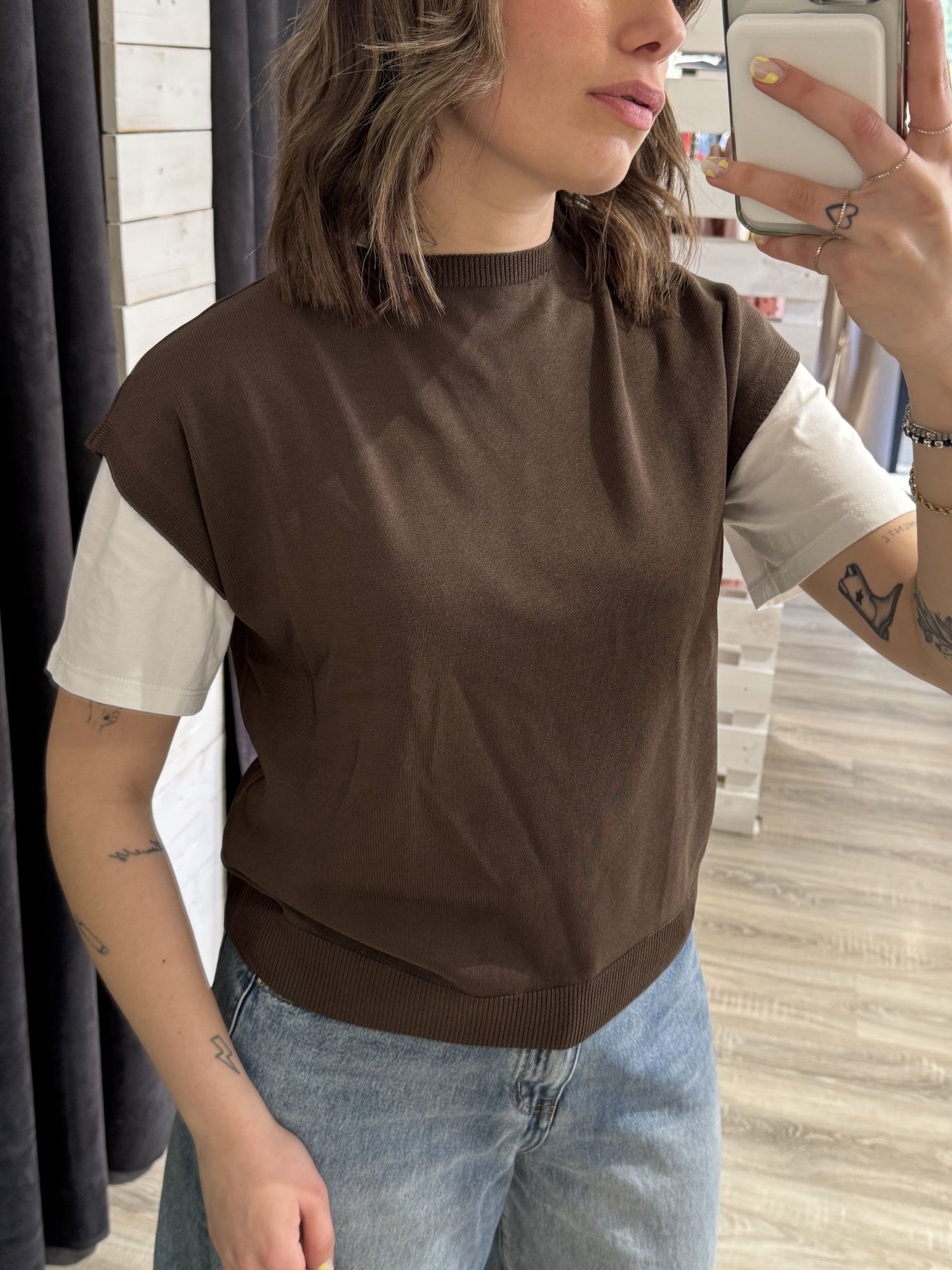 Gilet in filo Zahjr - GiuGiò | Shop online