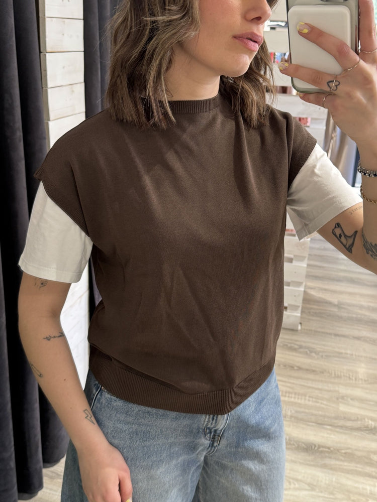 Gilet in filo Zahjr - GiuGiò | Shop online