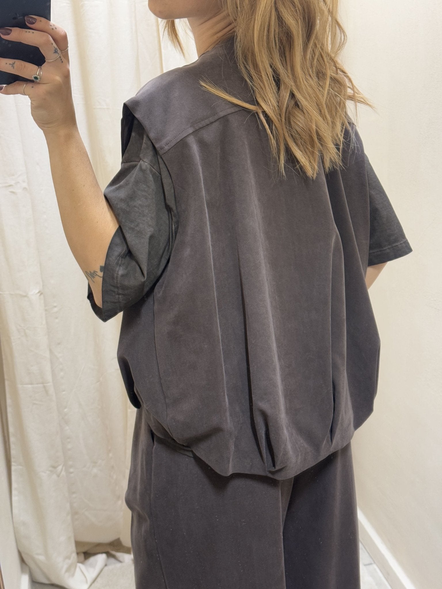 Gilet manopesca arricciato Dixie - GiuGiò | Shop online