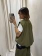 Gilet over arricciato Dixie - GiuGiò | Shop online
