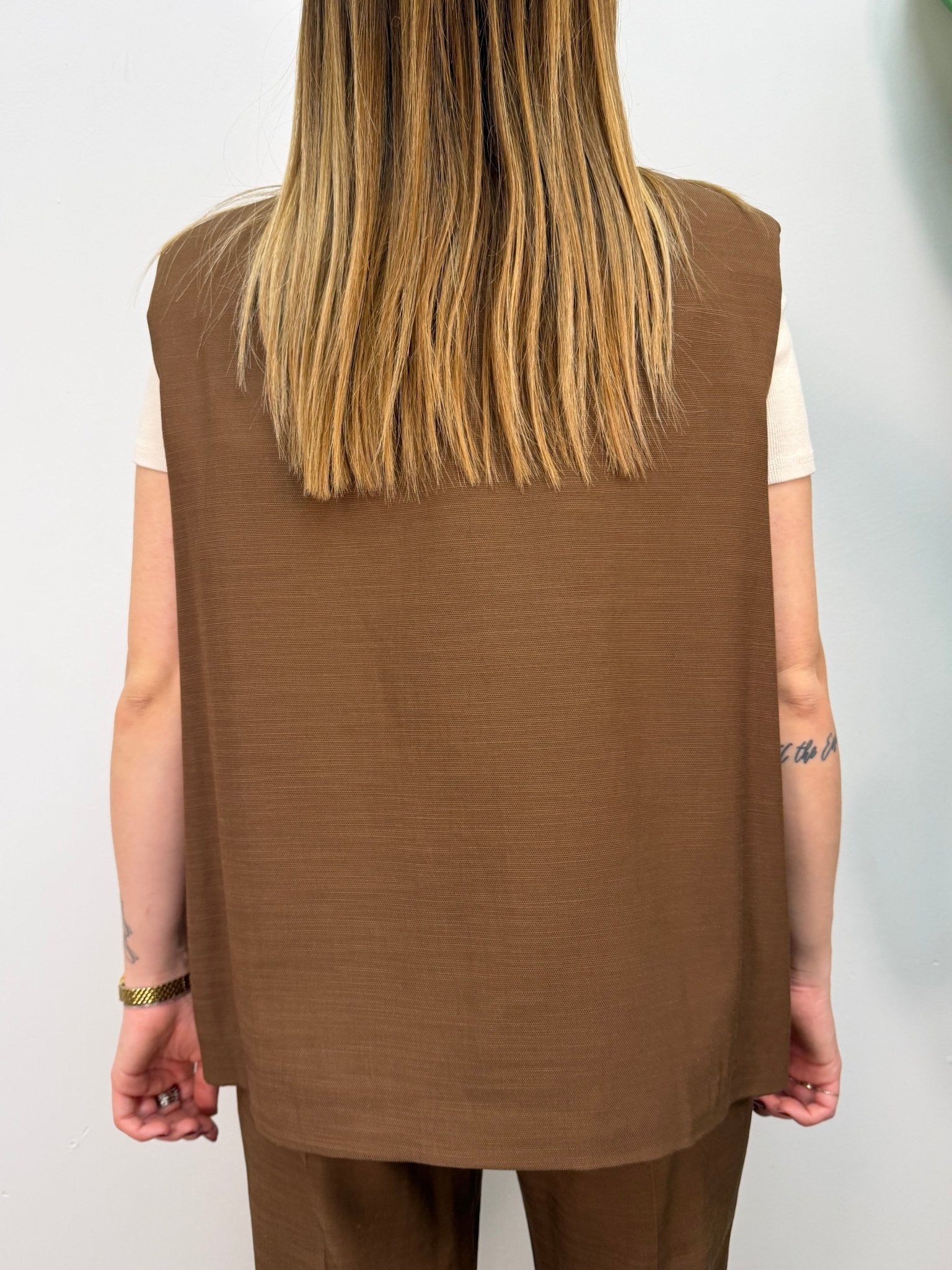 Gilet over con spallina imbottita Dixie - GiuGiò | Shop online