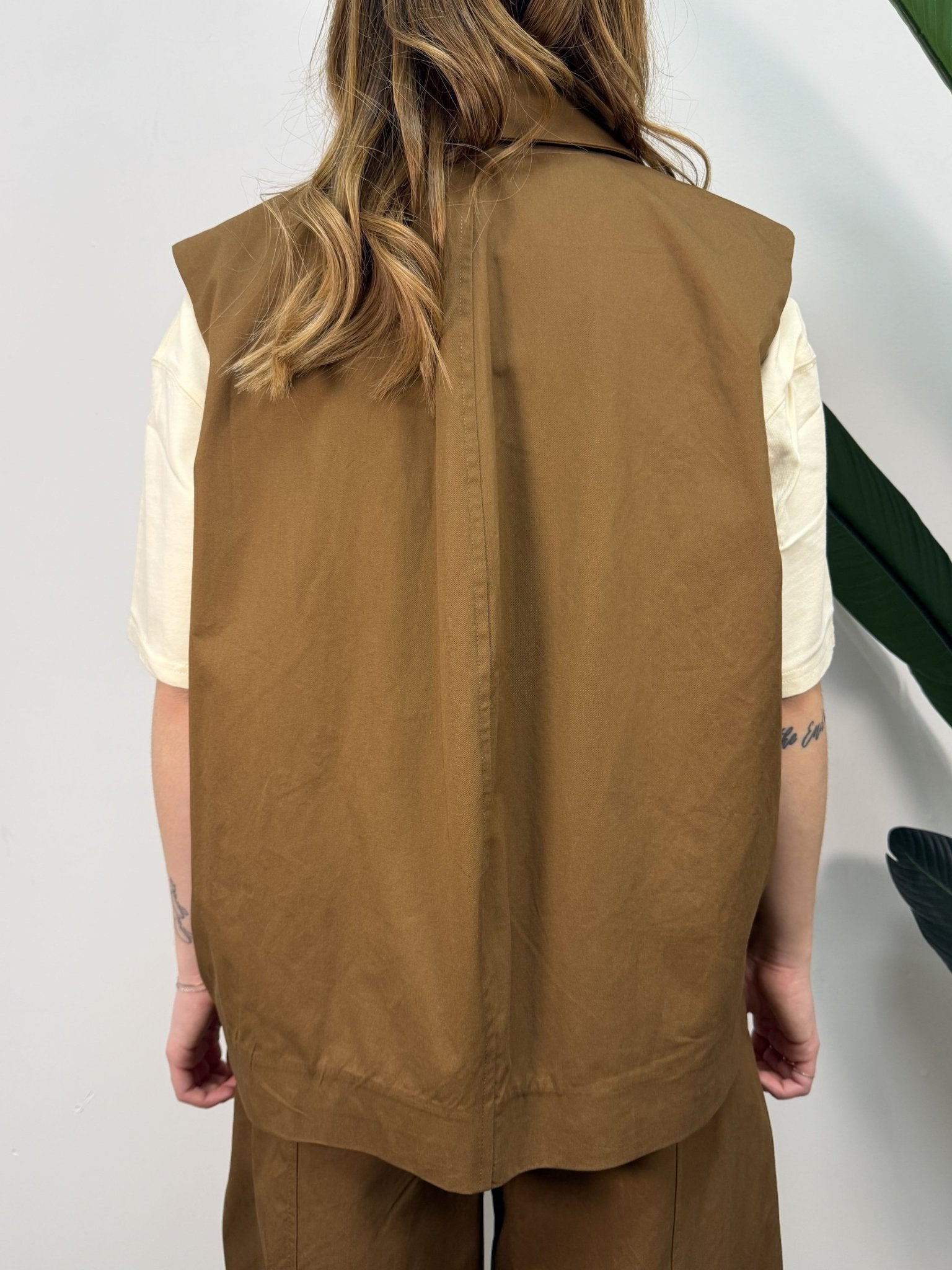 Gilet over in cotone fustagno MyD - GiuGiò | Shop online