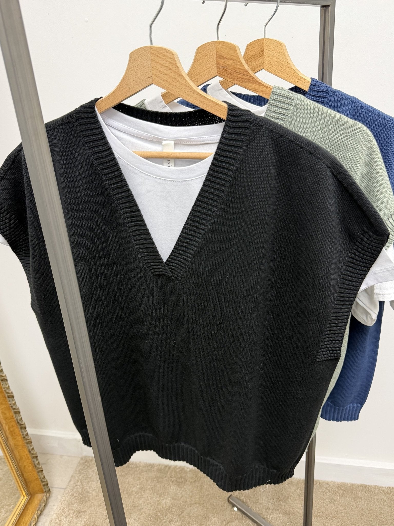 Gilet over in cotone scollo V Susy Mix - GiuGiò | Shop online