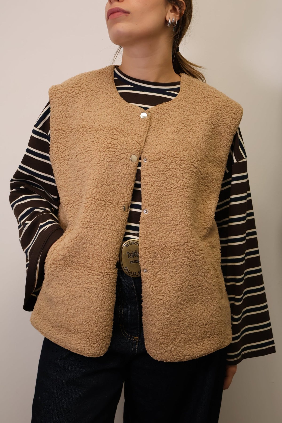 Gilet sherpa MyD - GiuGiò | Shop online