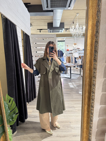 Gilet trench lungo Susy Mix - GiuGiò | Shop online