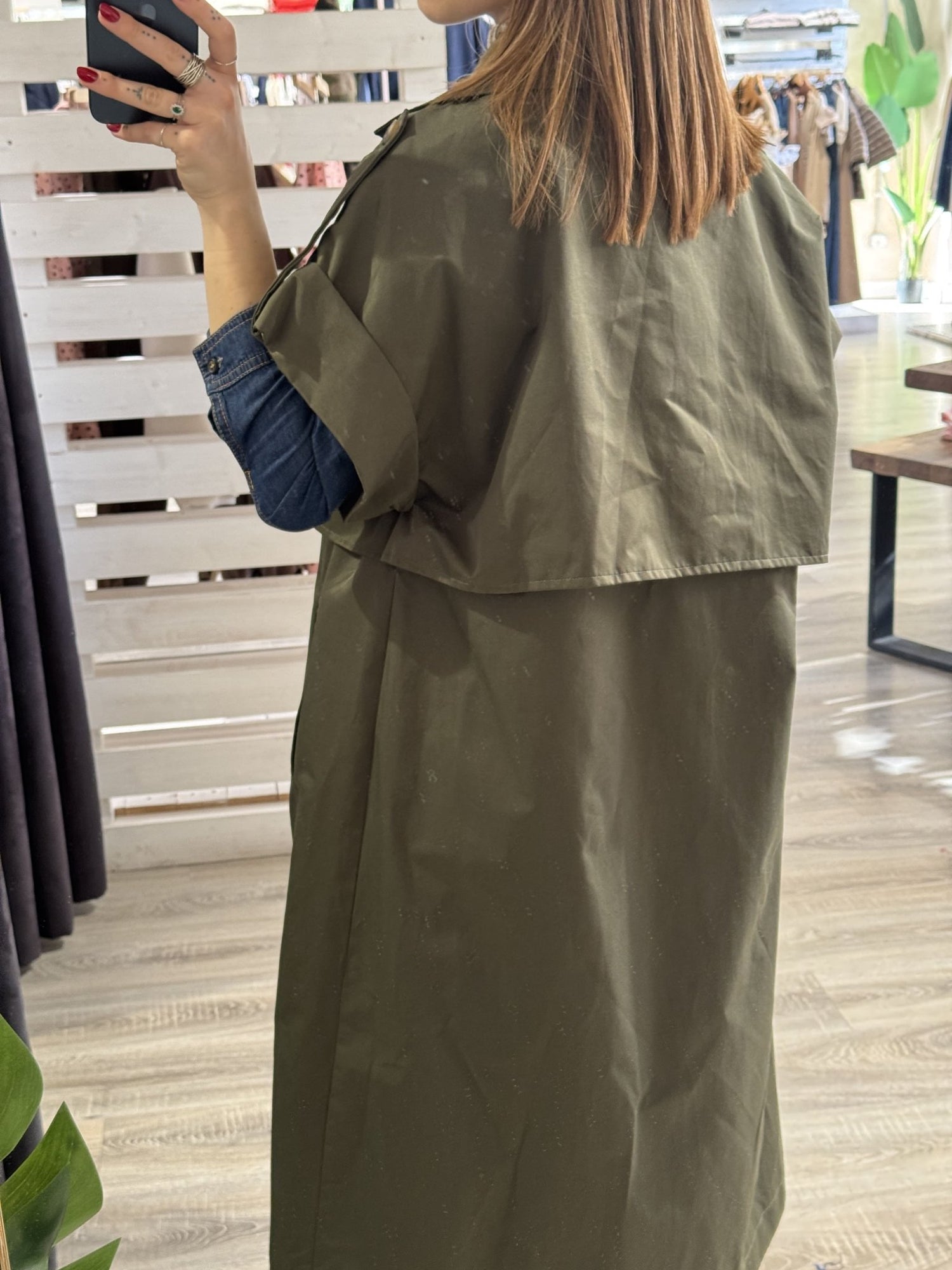 Gilet trench lungo Susy Mix - GiuGiò | Shop online