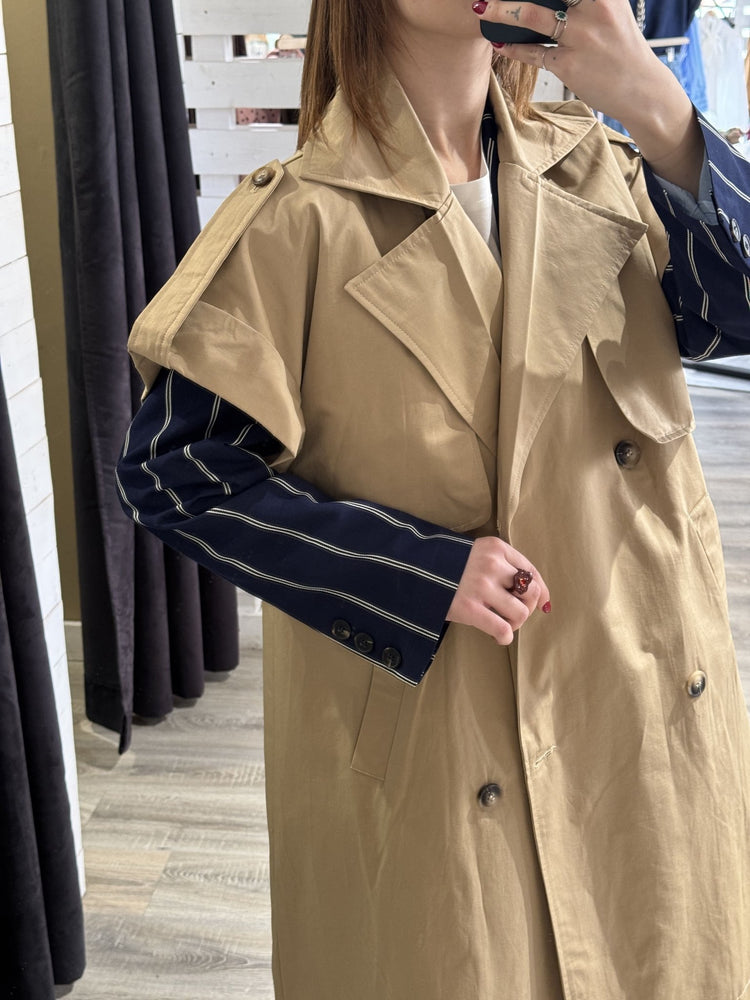 Gilet trench lungo Susy Mix - GiuGiò | Shop online