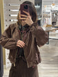 Giubbino in tessuto impermeabile con cappuccio Tensione IN - GiuGiò | Shop online