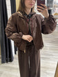Giubbino in tessuto impermeabile con cappuccio Tensione IN - GiuGiò | Shop online