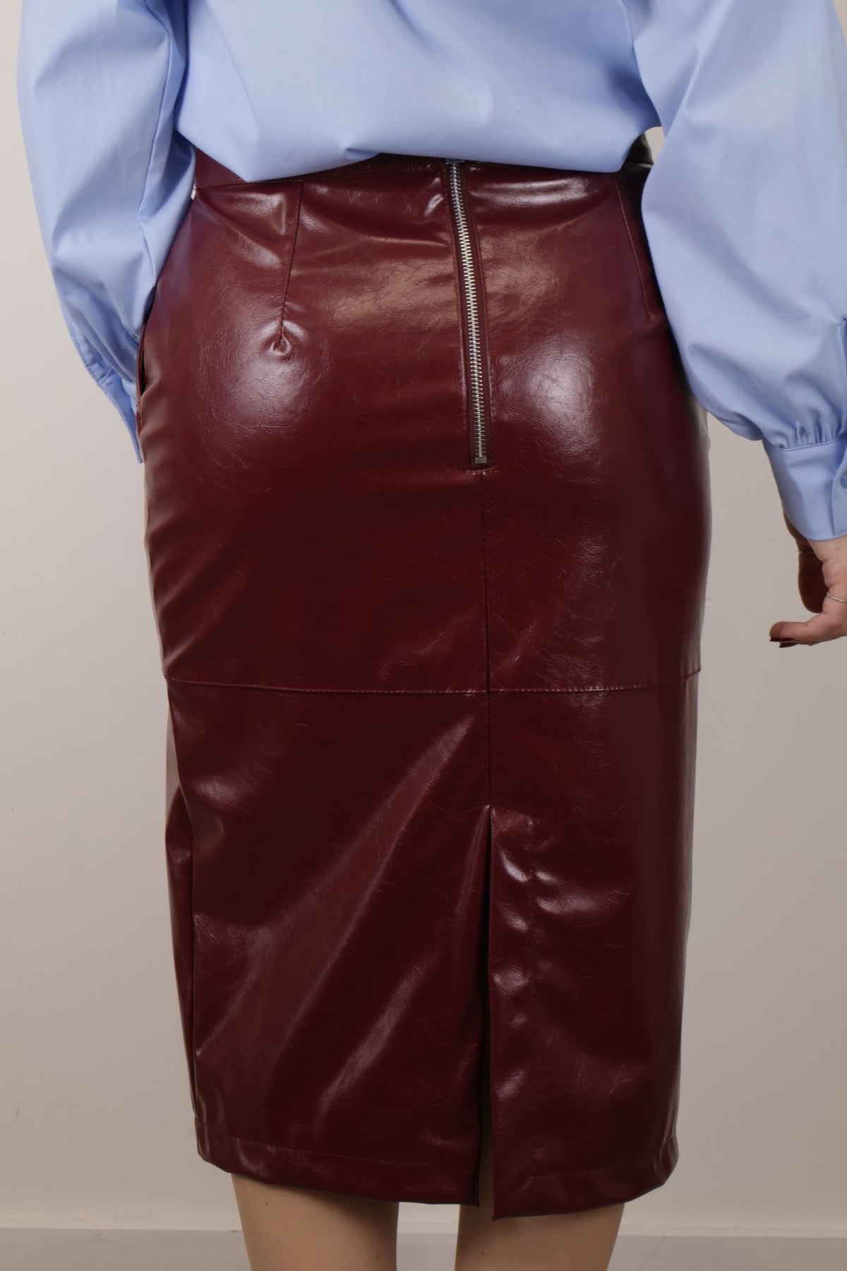 Gonna longuette in vinile Vicolo - GiuGiò | Shop online