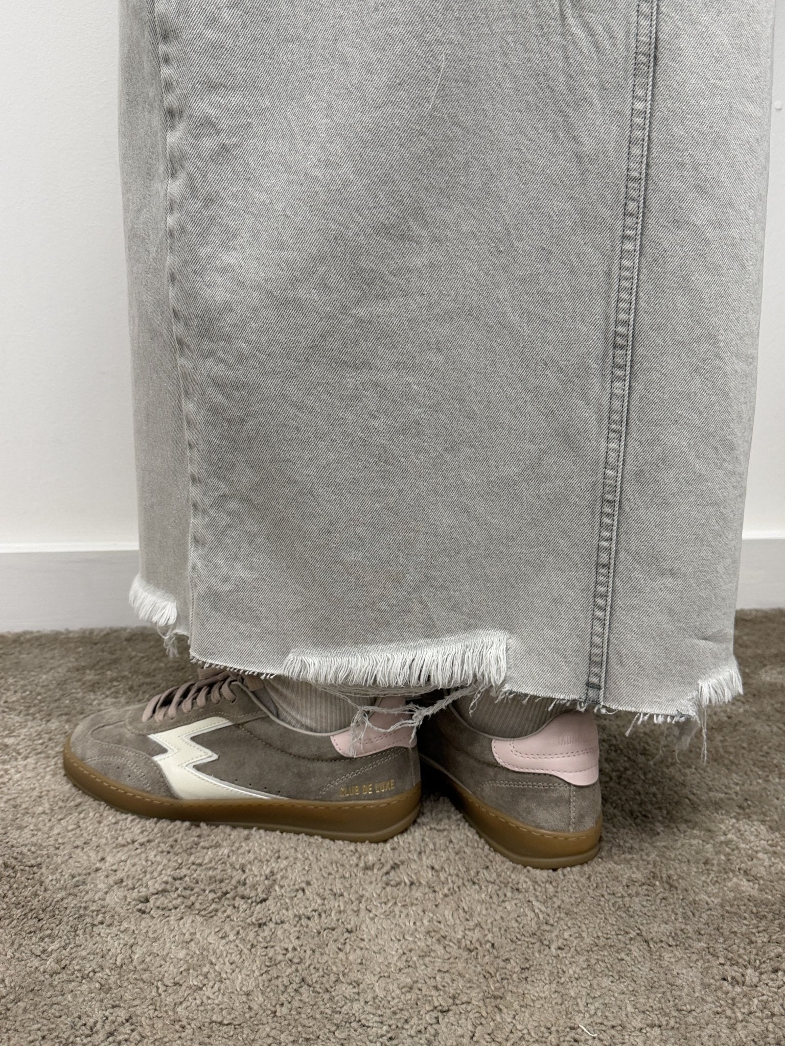 Gonna longuette mod. Ginza in denim HaveOne - GiuGiò | Shop online