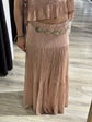 Gonna lunga in lino goffrato Susy Mix - GiuGiò | Shop online