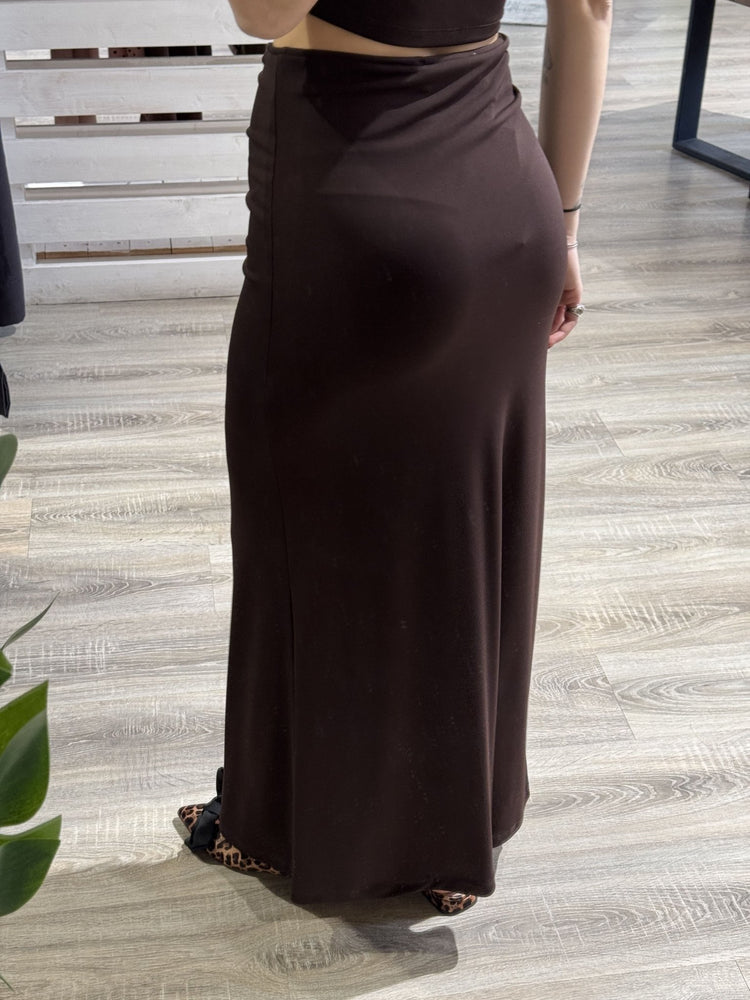 Gonna lunga in lycra con coulisse HaveOne - GiuGiò | Shop online