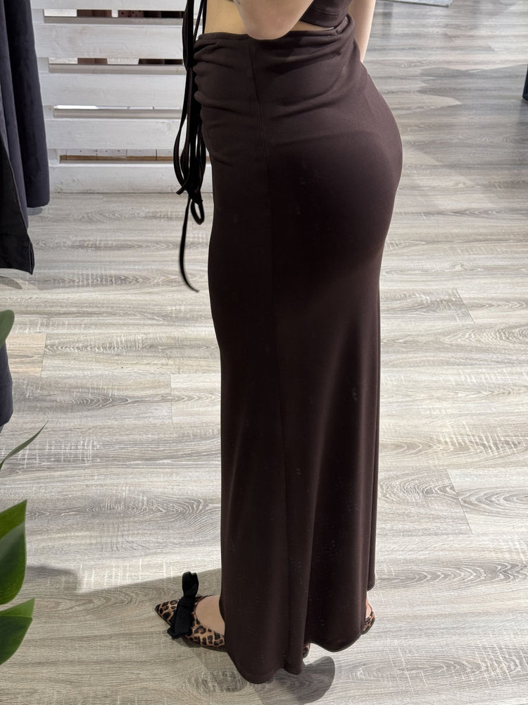 Gonna lunga in lycra con coulisse HaveOne - GiuGiò | Shop online