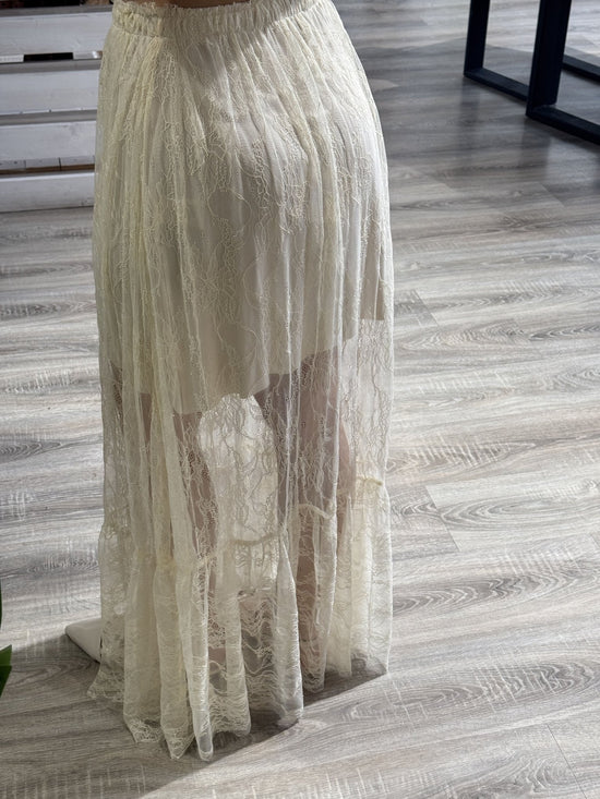 Gonna lunga in pizzo MyD - GiuGiò | Shop online