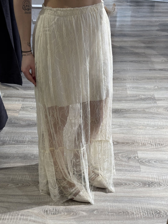 Gonna lunga in pizzo MyD - GiuGiò | Shop online