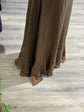 Gonna lunga in rayon con balza Susy Mix - GiuGiò | Shop online