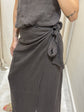 Gonna lunga pareo in lino HaveOne - GiuGiò | Shop online