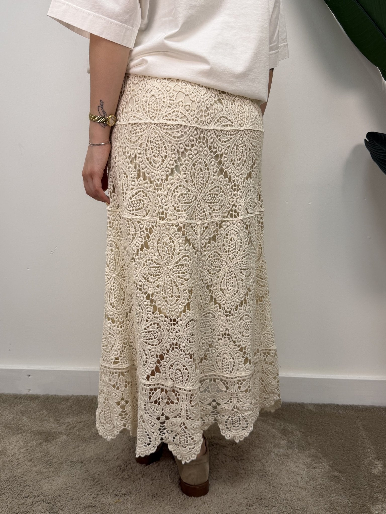 Gonna midi in crochet HaveOne - GiuGiò | Shop online