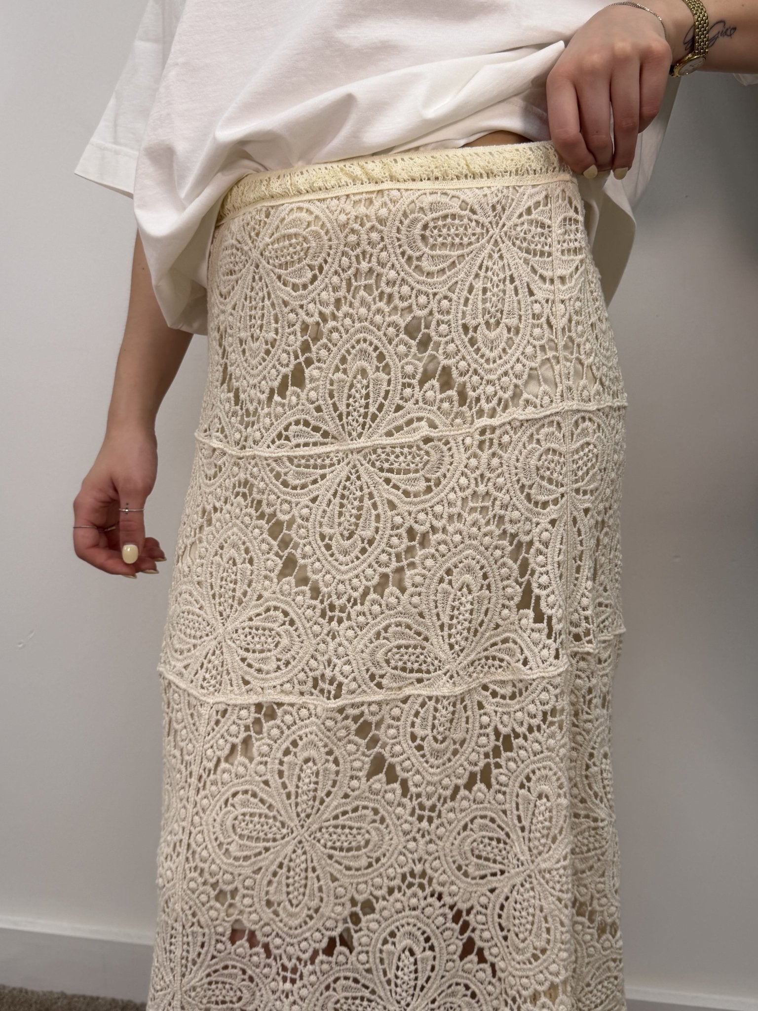 Gonna midi in crochet HaveOne - GiuGiò | Shop online