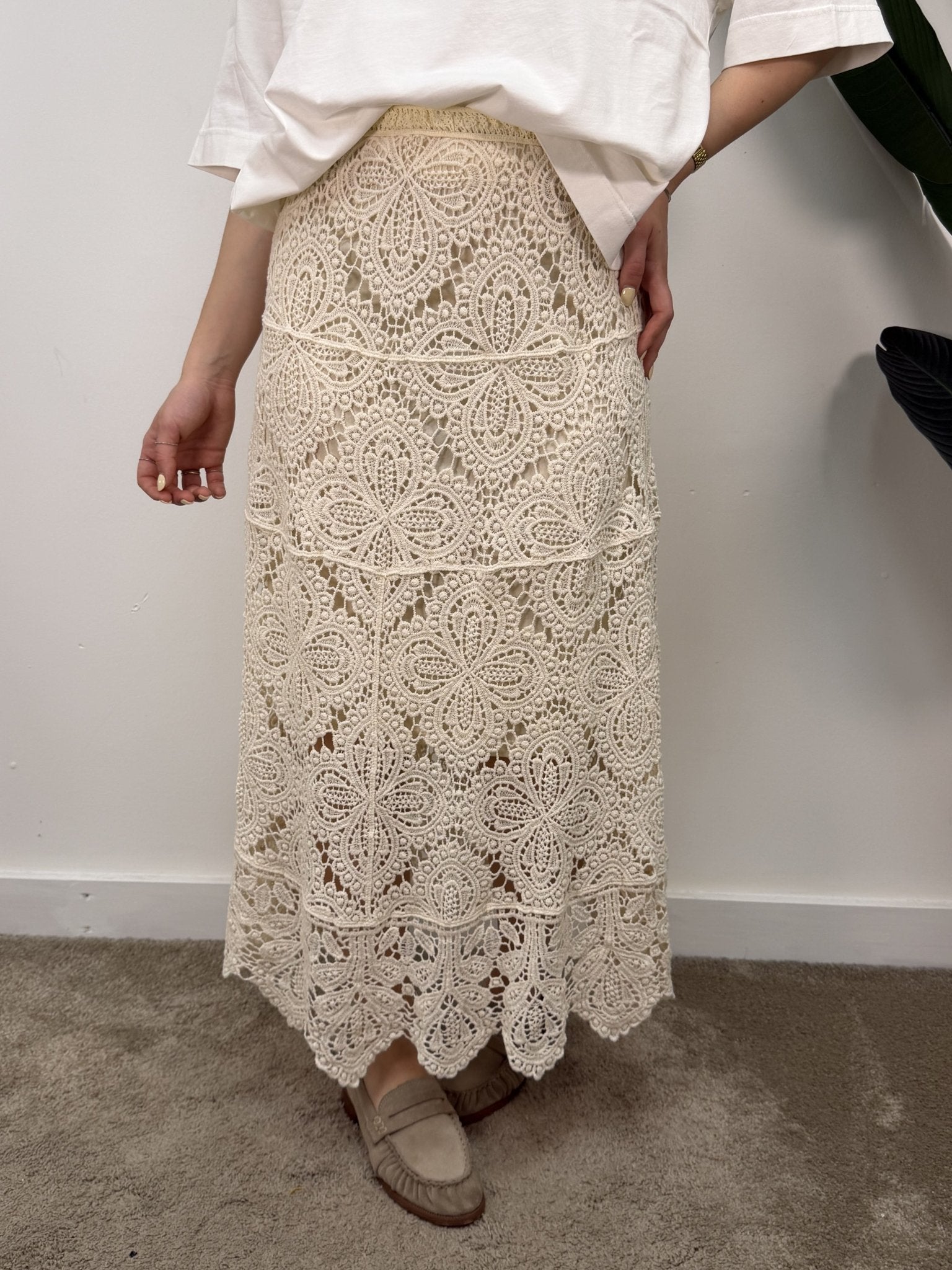 Gonna midi in crochet HaveOne - GiuGiò | Shop online