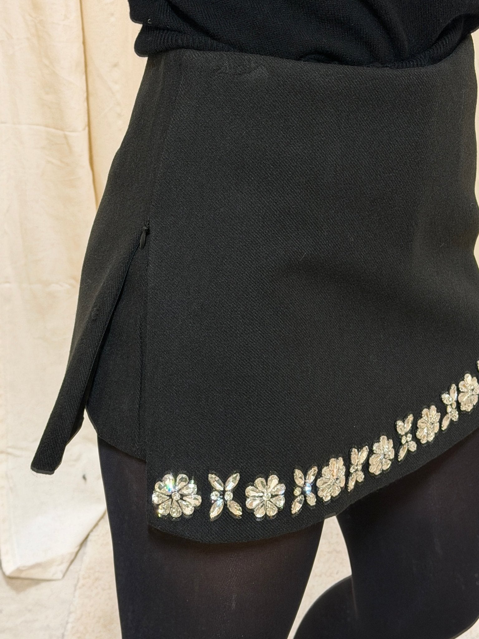 Gonna pantaloncino con cabochon applicati OdìOdì - GiuGiò | Shop online