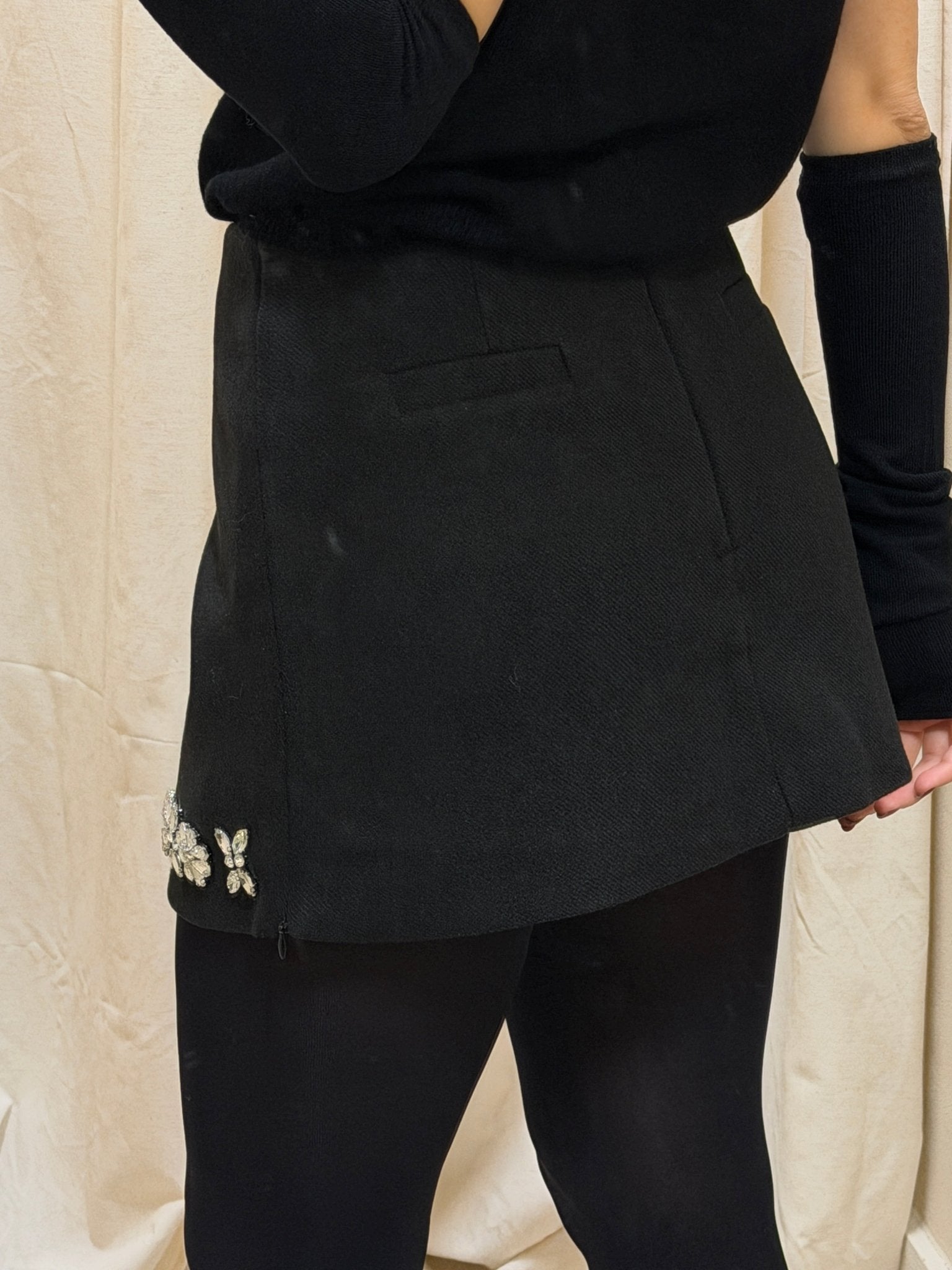 Gonna pantaloncino con cabochon applicati OdìOdì - GiuGiò | Shop online