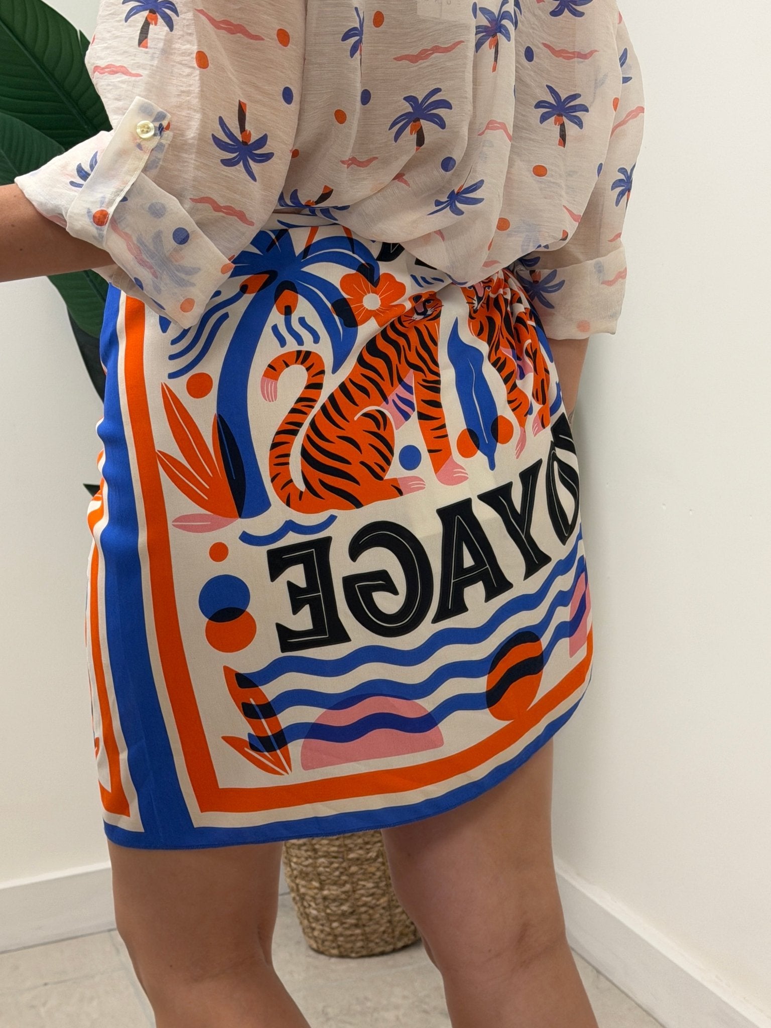 Gonna pareo stampa tigri HaveOne THE ISLAND - GiuGiò | Shop online