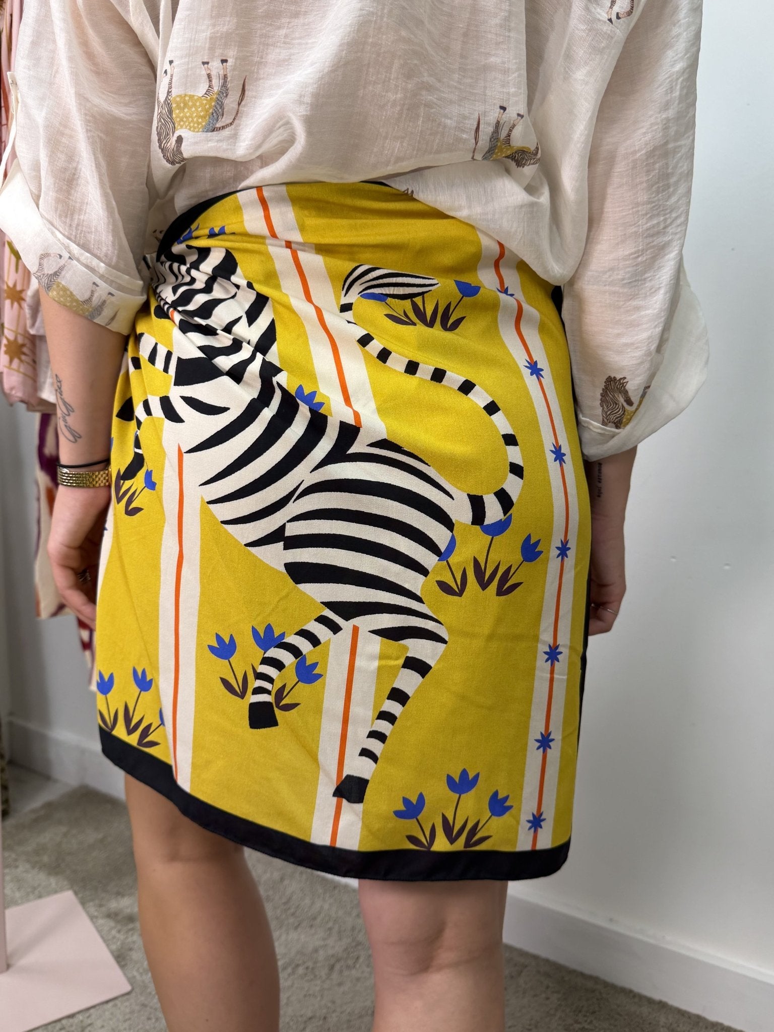 Gonna pareo stampa "zebra" HaveOne THE ISLAND - GiuGiò | Shop online