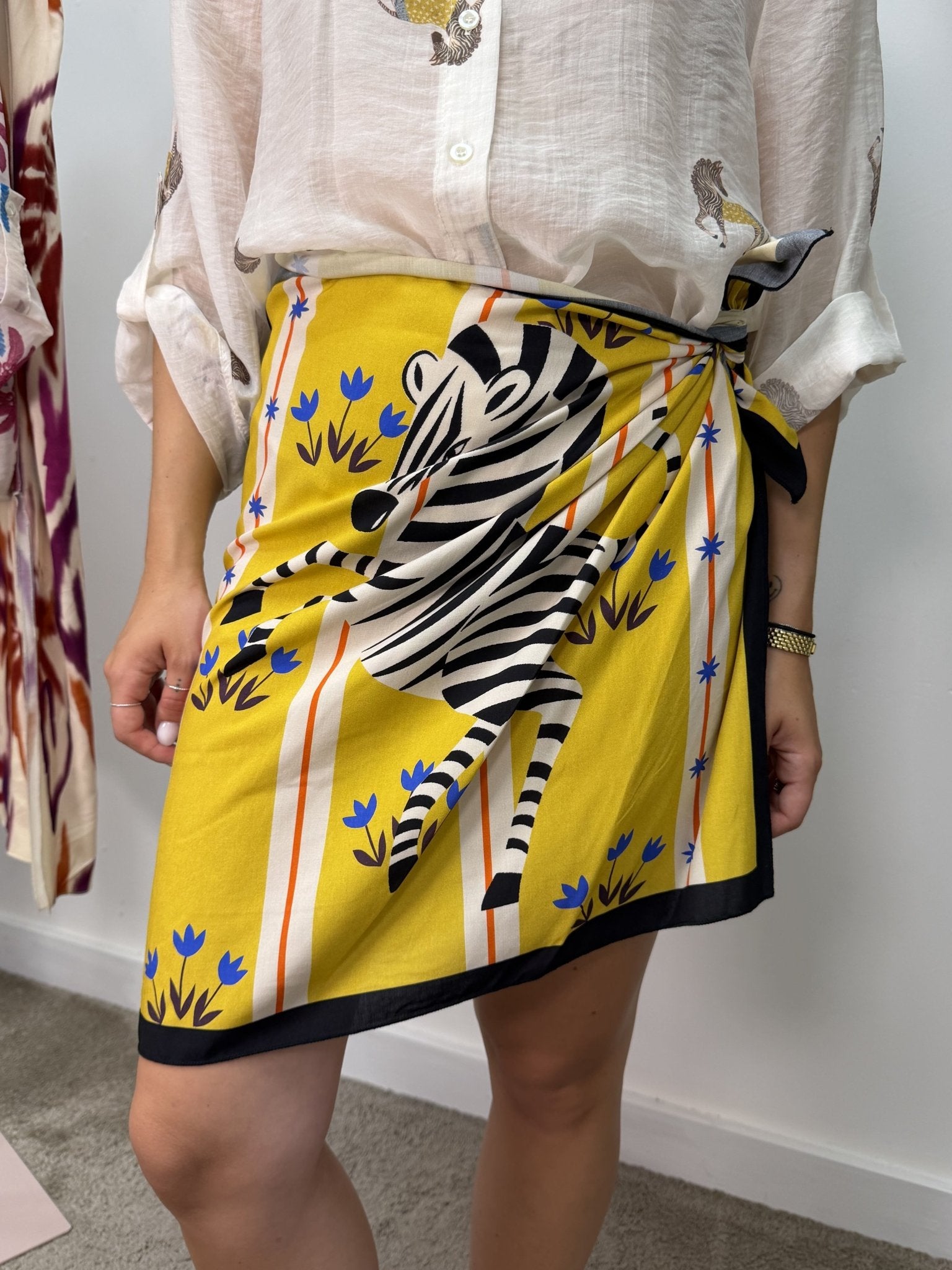 Gonna pareo stampa "zebra" HaveOne THE ISLAND - GiuGiò | Shop online