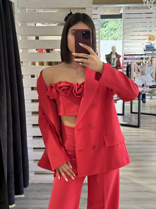 Haveone - Giacca doppiopetto over scollo lancia - Giugioshop