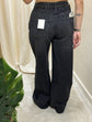 Jeans ampio wide leg con elastico sul retro BSB - GiuGiò | Shop online