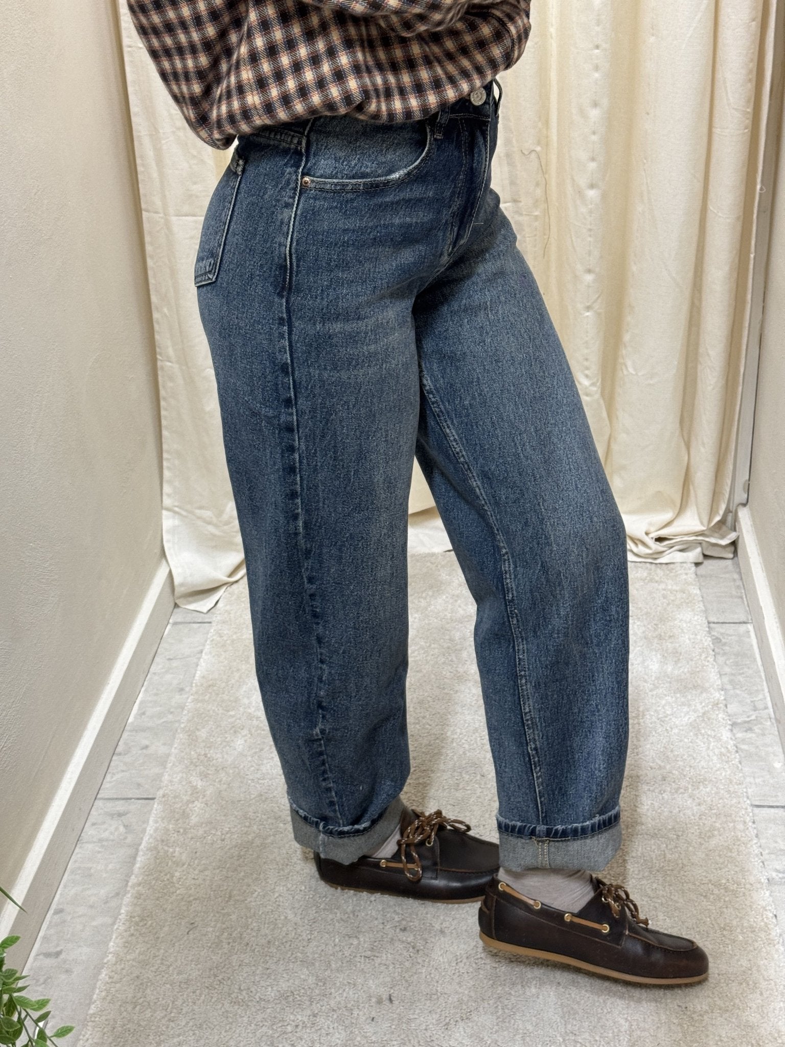 Jeans balloon fit stone wash MyD - GiuGiò | Shop online