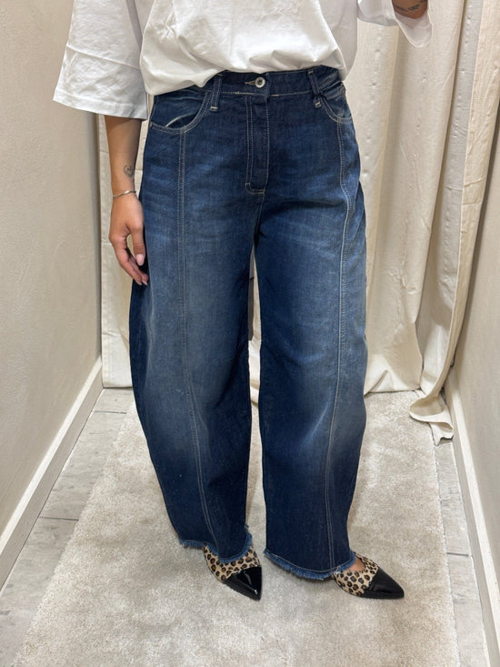 Jeans balloon loose sfrangiato Please - GiuGiò | Shop online