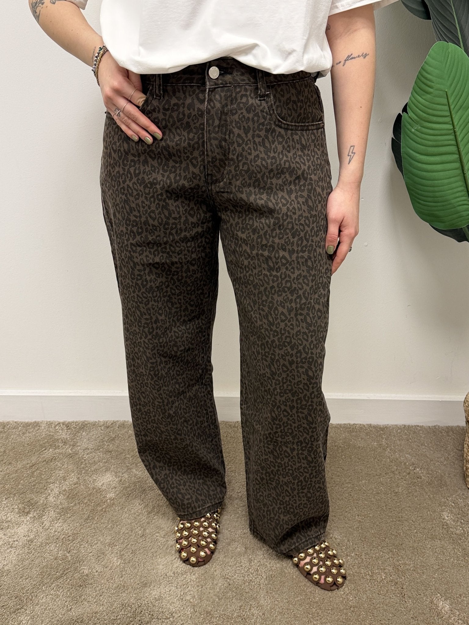 Jeans barrel maculato MyD - GiuGiò | Shop online