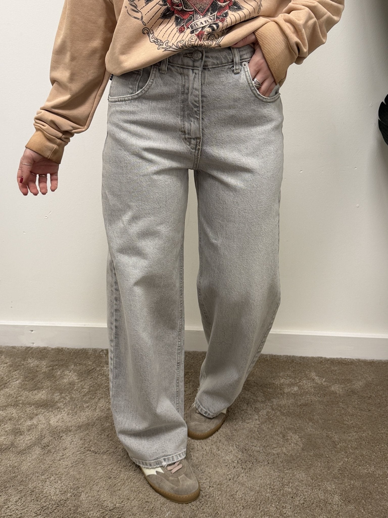 Jeans Bella grigio HaveOne - GiuGiò | Shop online