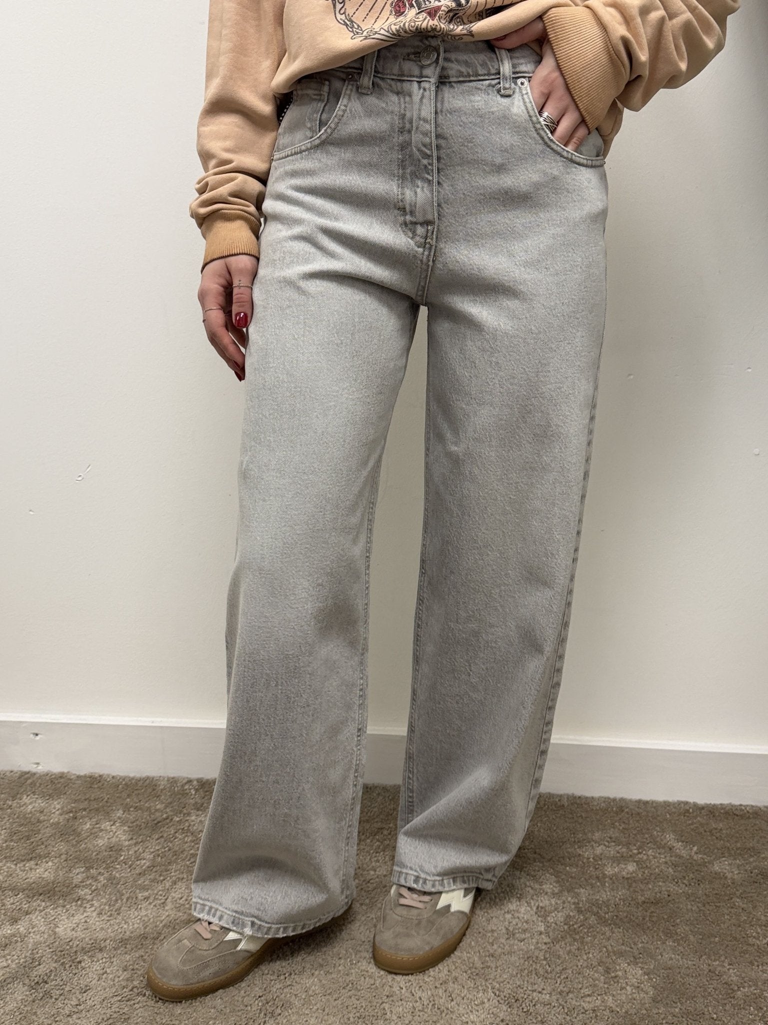 Jeans Bella grigio HaveOne - GiuGiò | Shop online