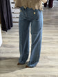 Jeans gamba dritta con taschine e bottoni Tensione In - GiuGiò | Shop online
